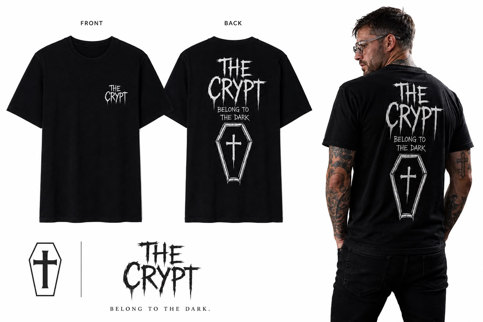 Belong to the Dark clothing designs